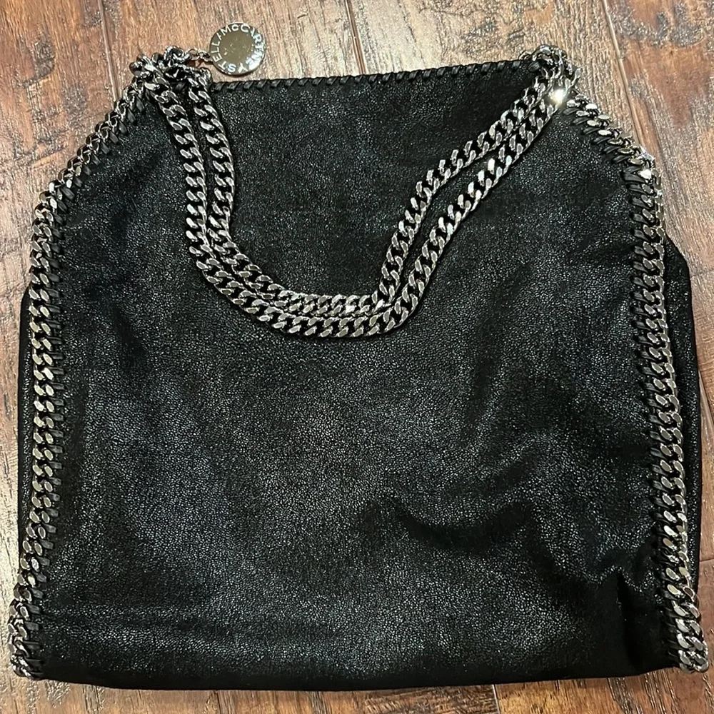 STELLA McCARTNEY Falabella ShaggyDeer Mini Tote Bag with travel/storage bag - Picture 5 of 14